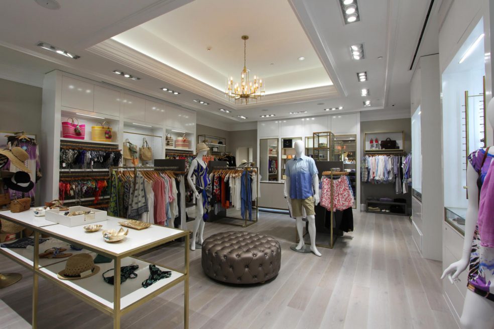 Ritz Carlton Grand Cayman Store with Fixtures and Displays built by Morgan Li