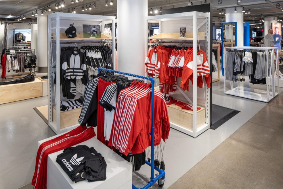 Adidas shop in shop at Macy's Herald Square by Morgan Li