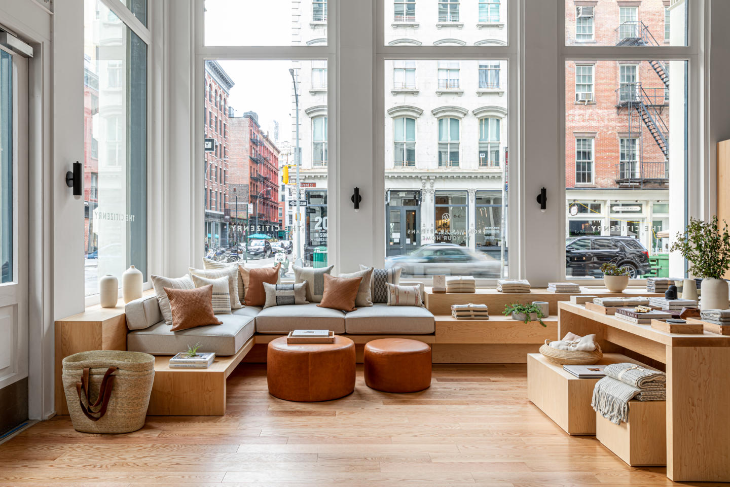 Retail Furniture and Displays at the Citizenry NYC 