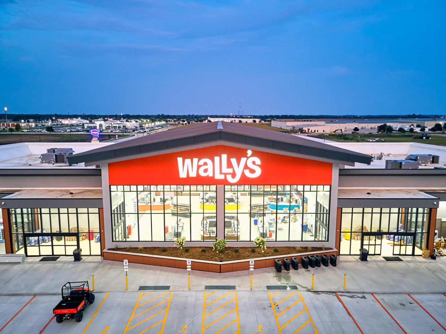 Wally's Travel Center front of building 