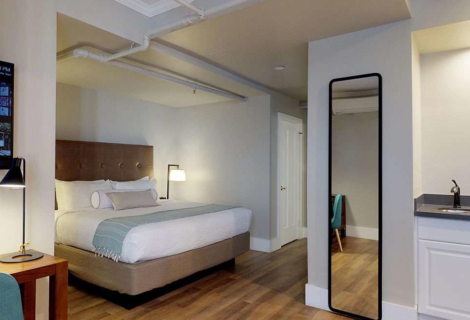 Guest room suite by custom manufacturer Morgan Li
